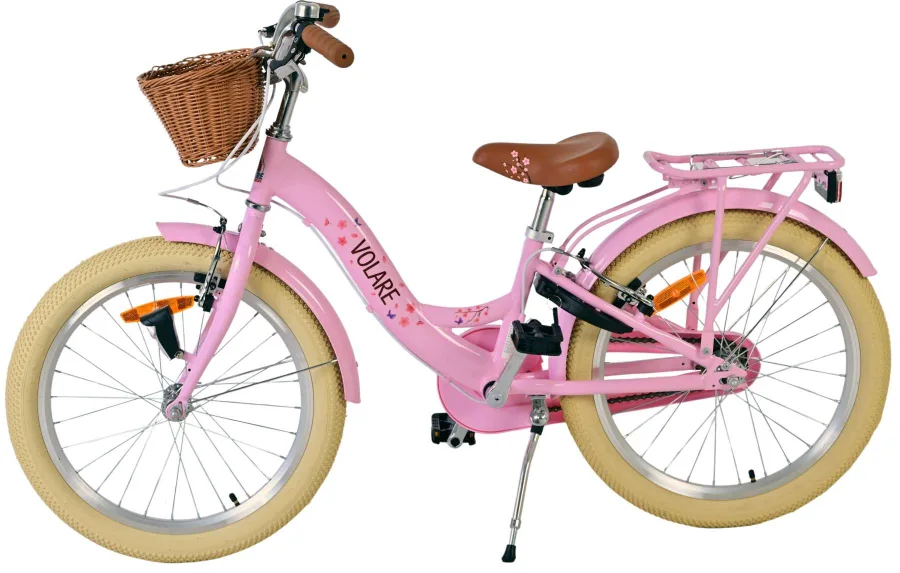 Volare Blossom Kinderfiets – Meisjes – 20 inch – Roze – Twee handremmen — foto 10
