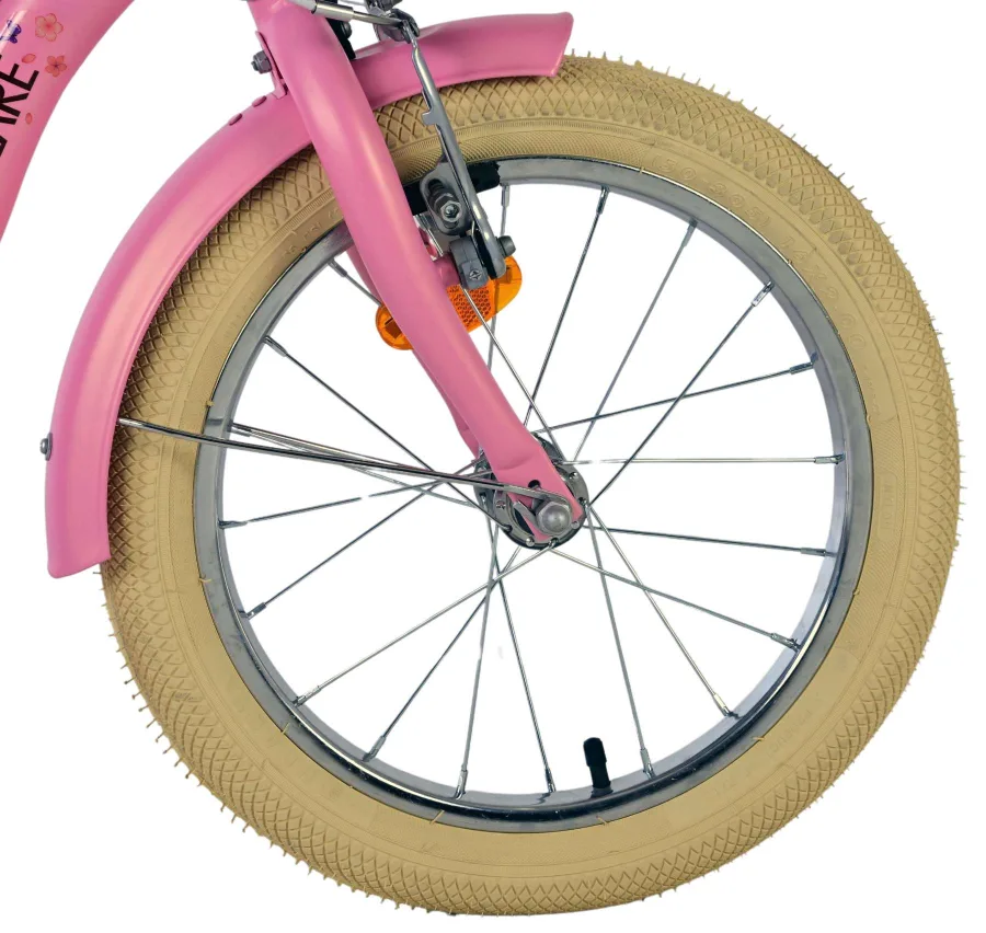 Volare Blossom Kinderfiets – Meisjes – 16 inch – Roze – Twee Handremmen — foto 6