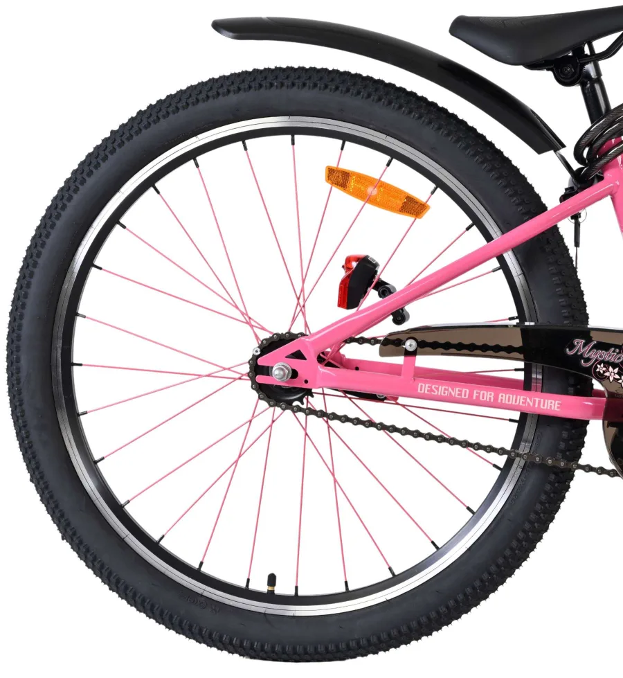 Volare Mystic Kinderfiets – 24 inch – Roze — foto 15