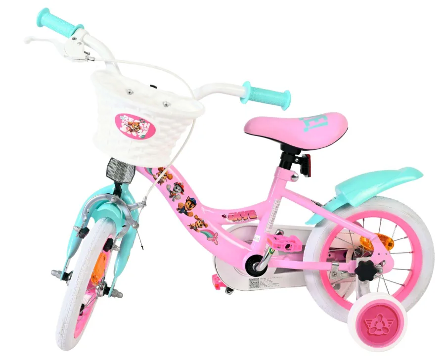 Paw Patrol Kinderfiets – Meisjes – 12 inch – Roze — foto 8