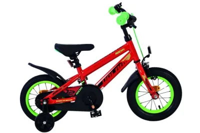 Volare Rocky Kinderfiets – Jongens – 12 inch – Rood – Twee handremmen