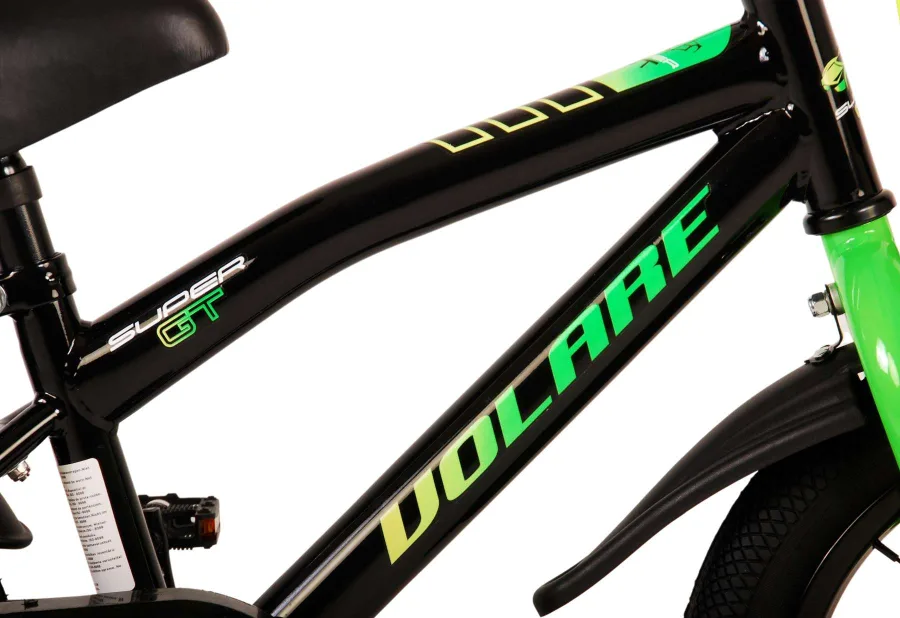 Volare Super GT Kinderfiets – Jongens – 14 inch – Groen – Twee handremmen — foto 11