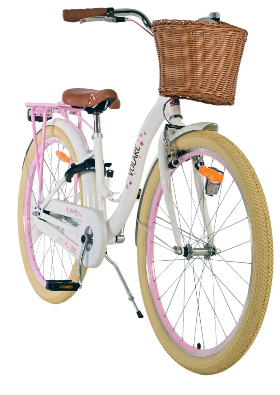 Volare Blossom Kinderfiets – Meisjes – 26 inch – Wit — foto 7