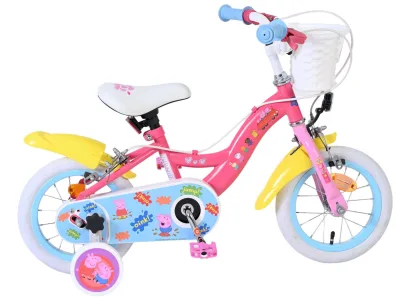 Peppa Pig Children's bike – Girls – 12 inch – Pink – Two hand brakes