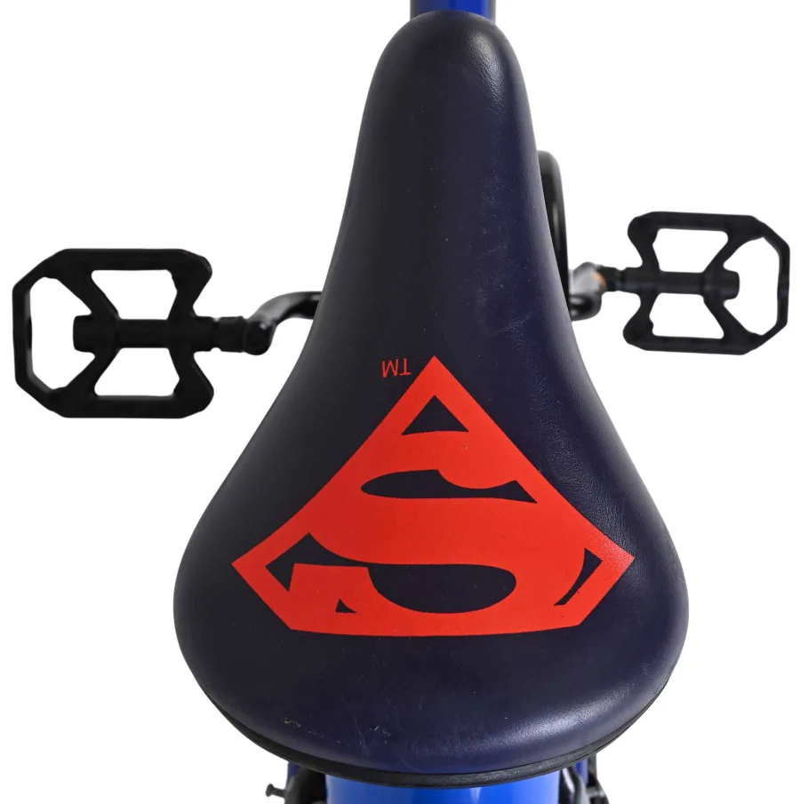 Superman Kinderfiets – Jongens – 16 inch – Blauw – Twee handremmen — foto 6