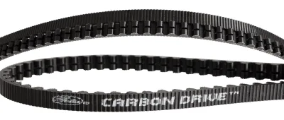 Aandrijfriem Gates CDX Carbon Drive 115T - zwart/zwart
