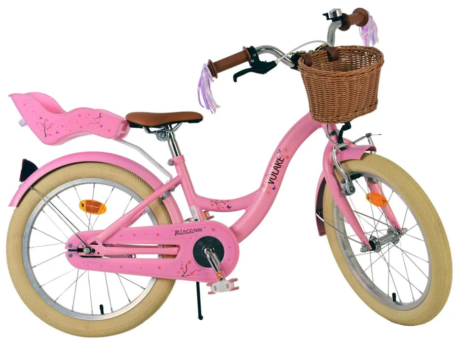 Volare Blossom Kinderfiets – Meisjes – 18 inch – Roze — foto 2