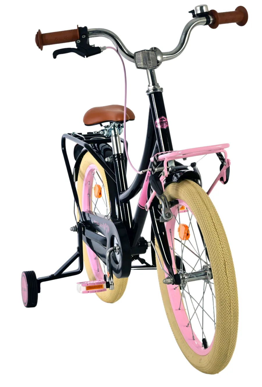 Volare Excellent Kinderfiets – Meisjes – 18 inch – Zwart – 95% afgemonteerd — foto 7