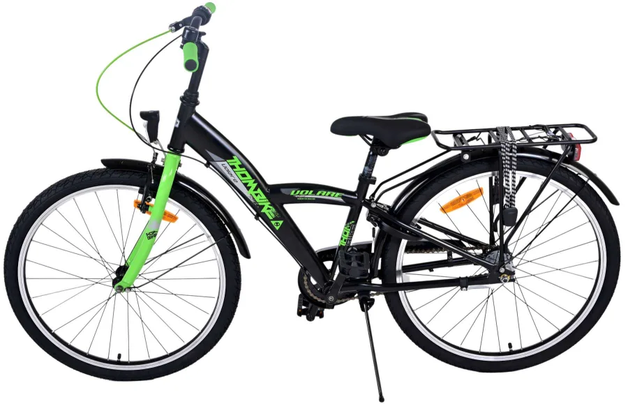 Volare Thombike Kinderfiets – Jongens – 24 inch – Groen Zwart – 3 versnellingen — foto 14