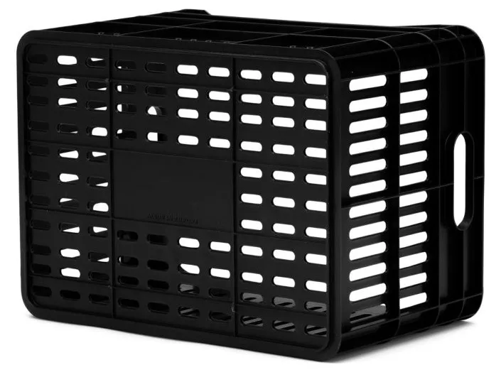 Recycled bike crate Urban Proof Junior 15 liter - black — foto 6