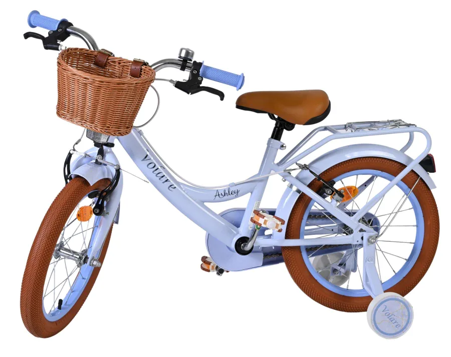 Volare Ashley Kinderfiets - Meisjes - 16 inch - Pastel Blauw- Twee Handremmen — foto 8