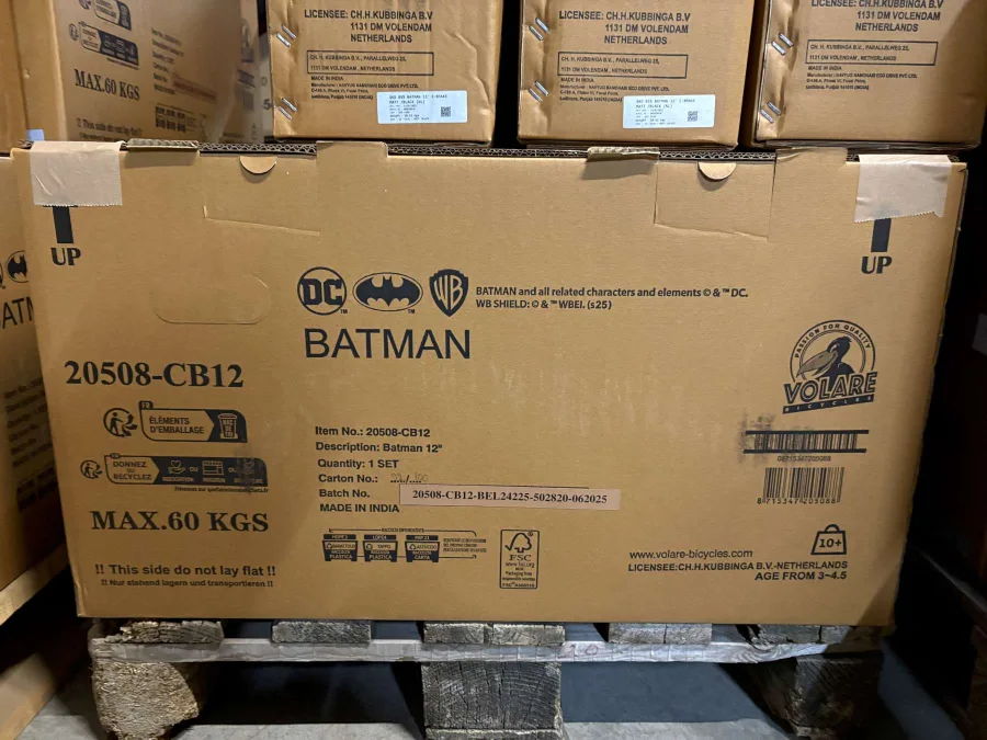Batman Kinderfiets – Jongens – 12 inch – Zwart — foto 4