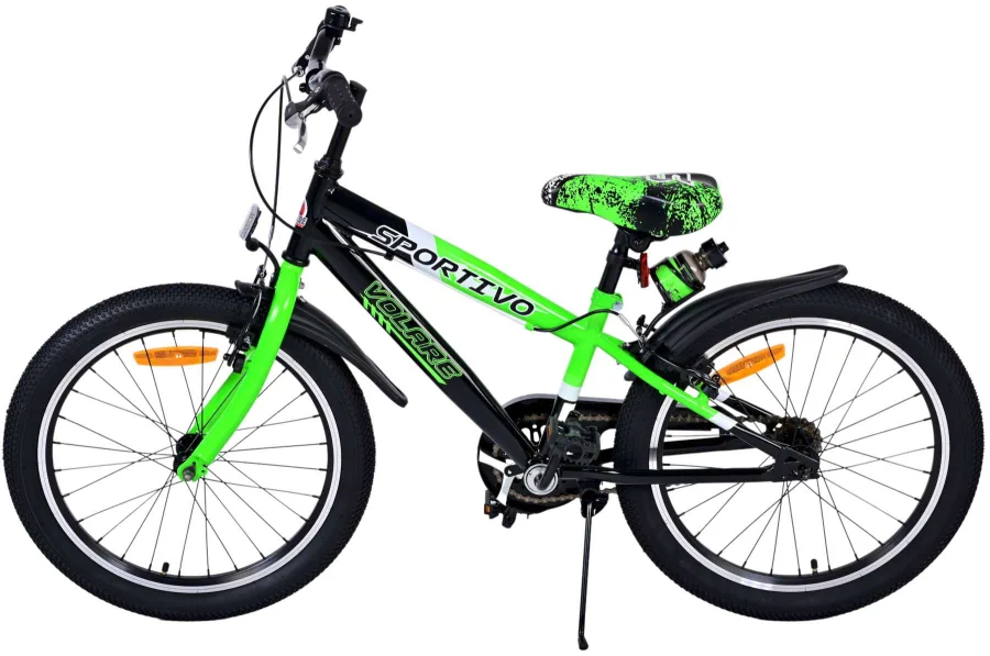 Volare Sportivo Kinderfiets – Jongens – 20 inch – Groen – Twee handremmen — foto 10