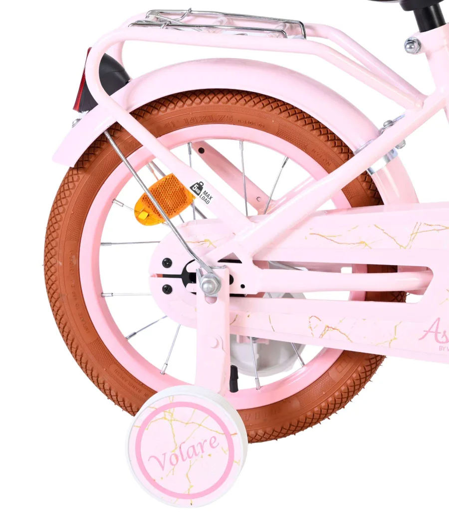 Volare Ashley Kinderfiets - Meisjes - 14 inch - Roze — foto 2