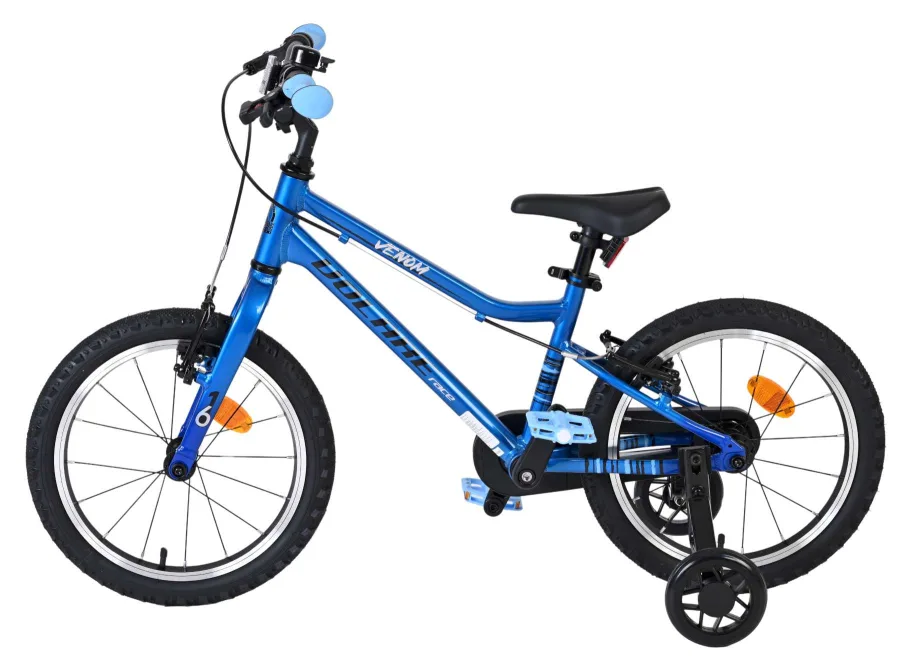 Volare Venom Kinderfiets – Jongens – 16 inch – Blauw- Twee Handremmen — foto 9