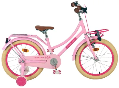 Volare Excellent Kinderfiets – Meisjes -18 inch – Roze – 95% afgemonteerd
