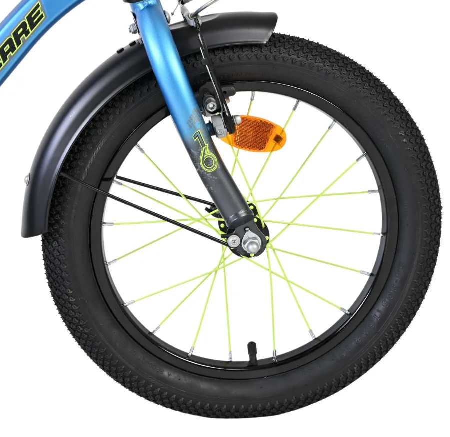Volare Thombike Kinderfiets – Jongens – 16 inch – Groen Grijs — foto 3