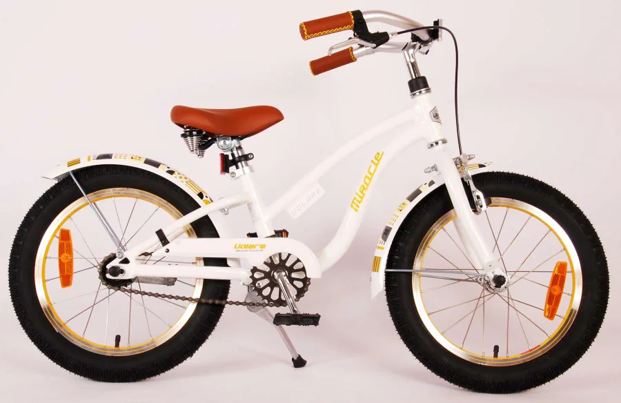 Volare Miracle Cruiser Kinderfiets – Meisjes – 16 inch – Wit – Prime Collection — foto 7