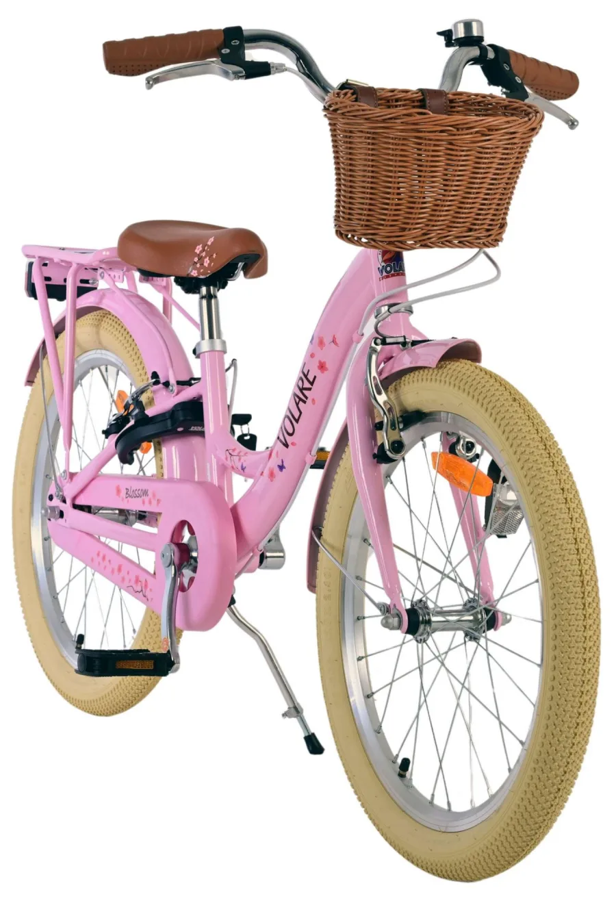 Volare Blossom Kinderfiets – Meisjes – 20 inch – Roze – Twee handremmen — foto 8