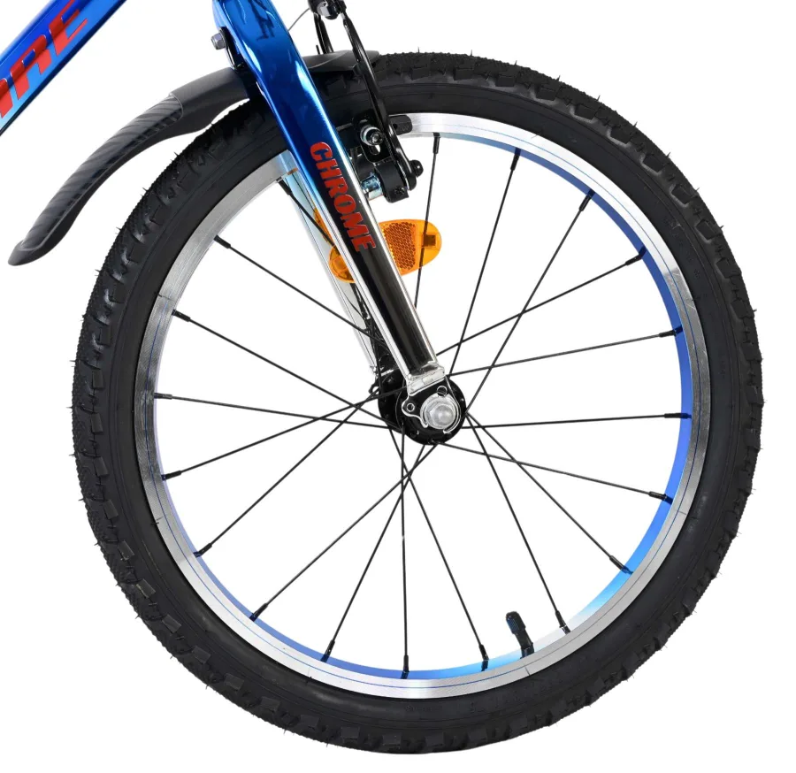 Volare Chrome Children's bike - Boys - 18 inch - Blue Silver — foto 15