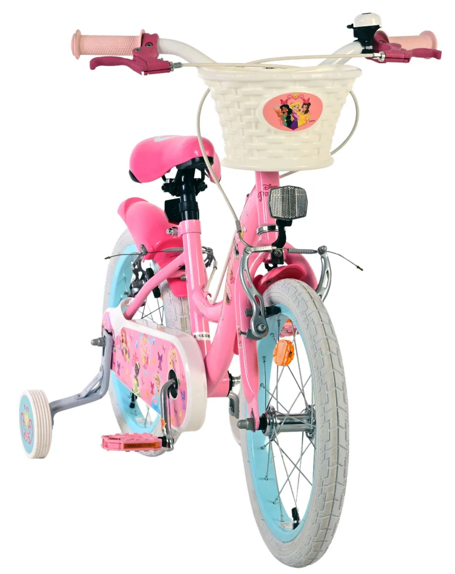 Magic Royals Kinderfiets – Meisjes – 16 inch – Roze – Twee Handremmen — foto 5