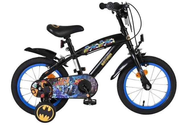 Batman Kinderfiets – Jongens – 14 inch – Zwart – Twee handremmen