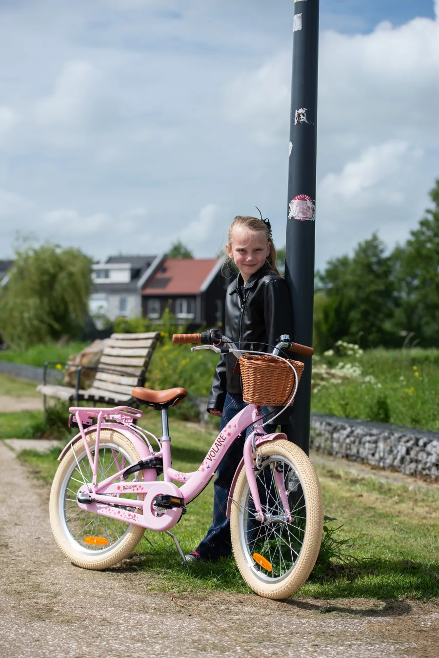 Volare Blossom Kinderfiets – Meisjes – 20 inch – Wit — foto 15
