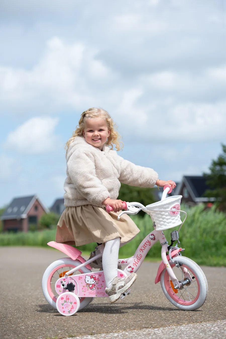 Hello Kitty Kinderfiets – Meisjes – 14 inch – Roze — foto 12