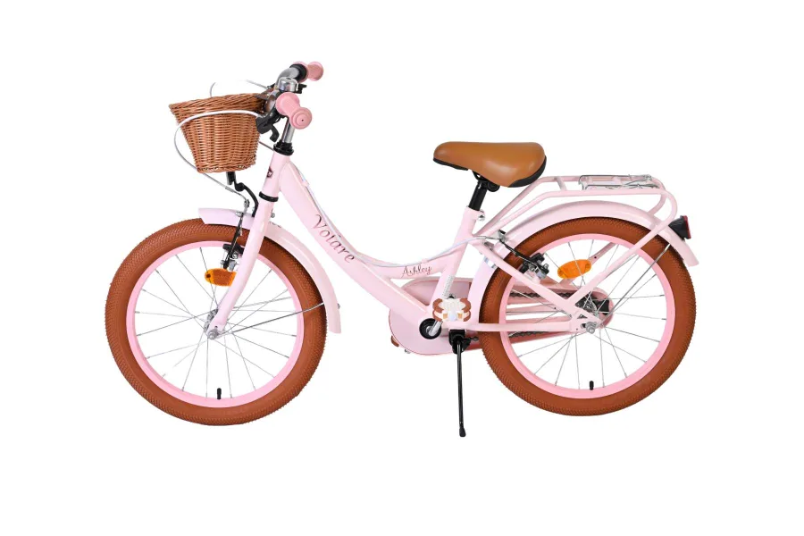 Volare Ashley Kinderfiets - Meisjes - 18 inch - Roze - Twee handremmen — foto 7