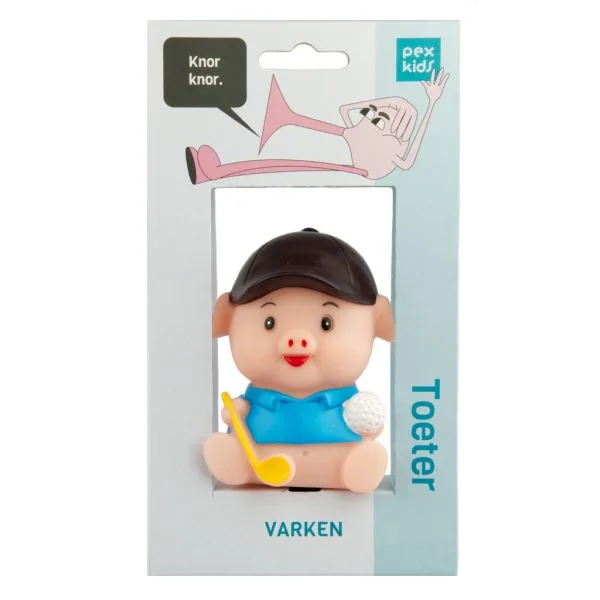 Fietstoeter PexKids Varken – blauw — foto 2