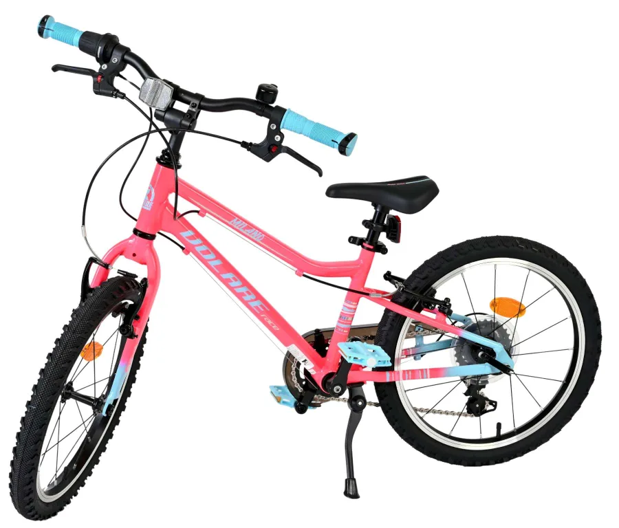 Volare Milano Kinderfiets – Meisjes – 18 inch – Nexus 3 – Roze — foto 12