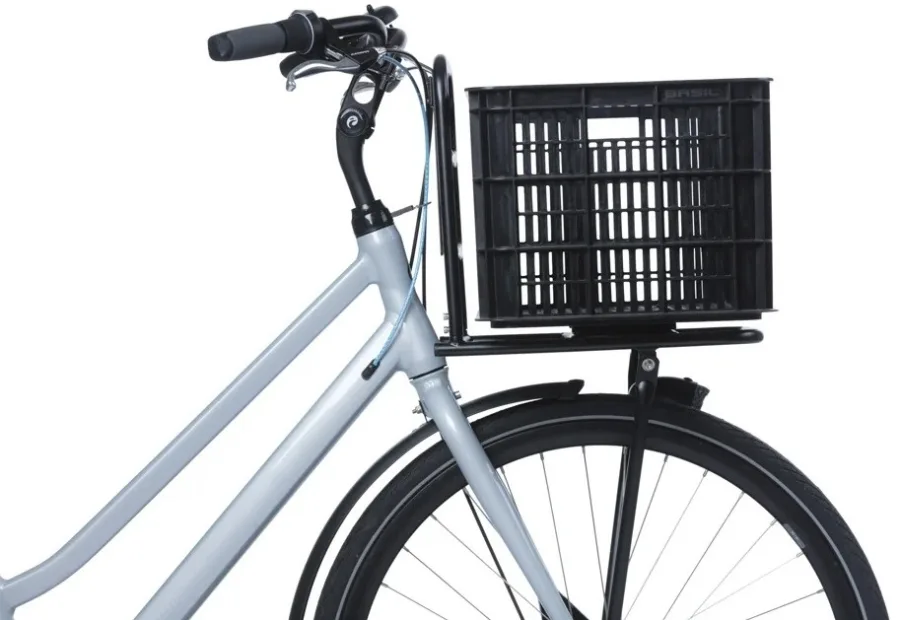 Bike crate Basil L gerecycled plastic MIK 40 liter - black — foto 6