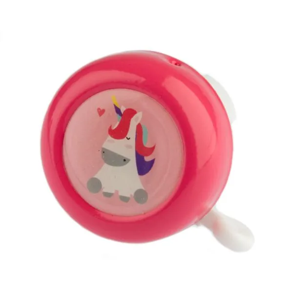 Fietsbel PexKids Unicorn – roze/wit