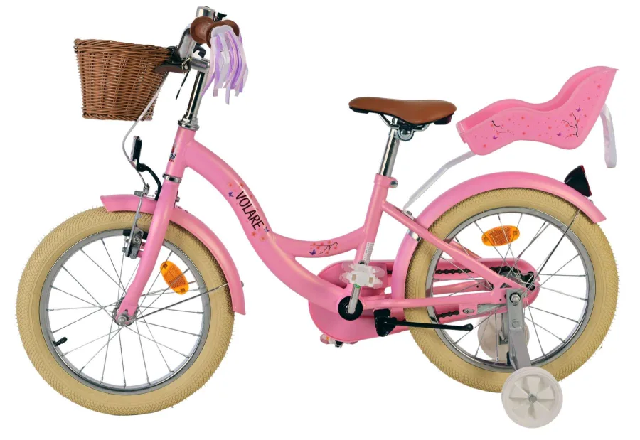 Volare Blossom Kinderfiets – Meisjes – 16 inch – Roze — foto 10