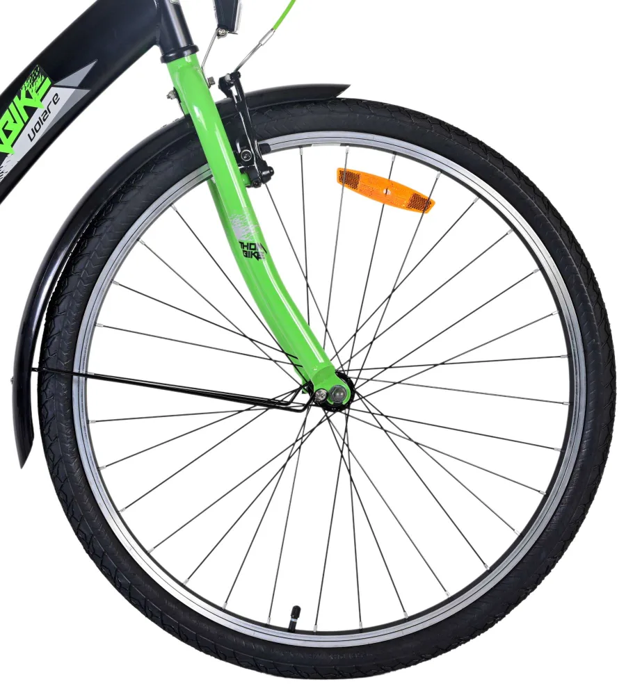 Volare Thombike Kinderfiets – Jongens – 26 inch – Zwart Groen — foto 14
