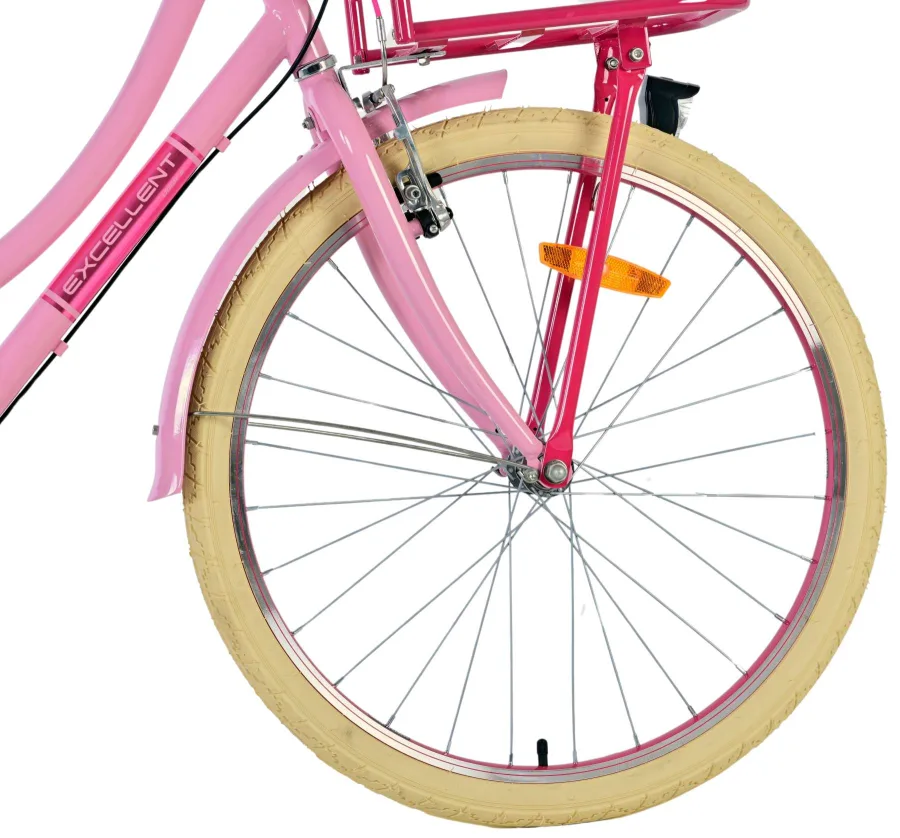 Volare Excellent Kinderfiets – Meisjes – 24 inch – Roze – 3 Versnellingen — foto 13