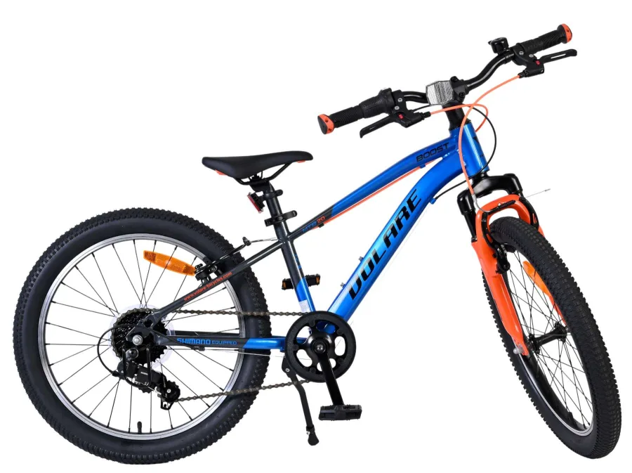 Volare Boost Kinderfiets - 20 inch - Blauw Oranje - 7 versnellingen — foto 11