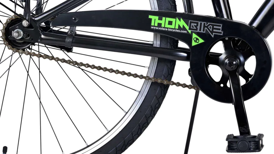 Volare Thombike Kinderfiets – Jongens – 26 inch – Zwart Groen — foto 15