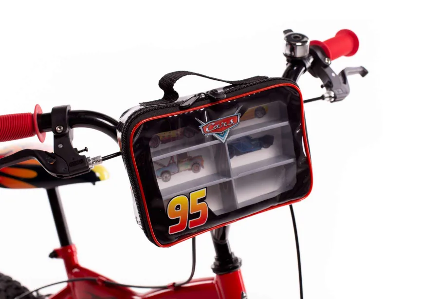 Disney Cars Kinderfiets – Jongens – 14 inch – Rood – Twee handremmen — foto 4