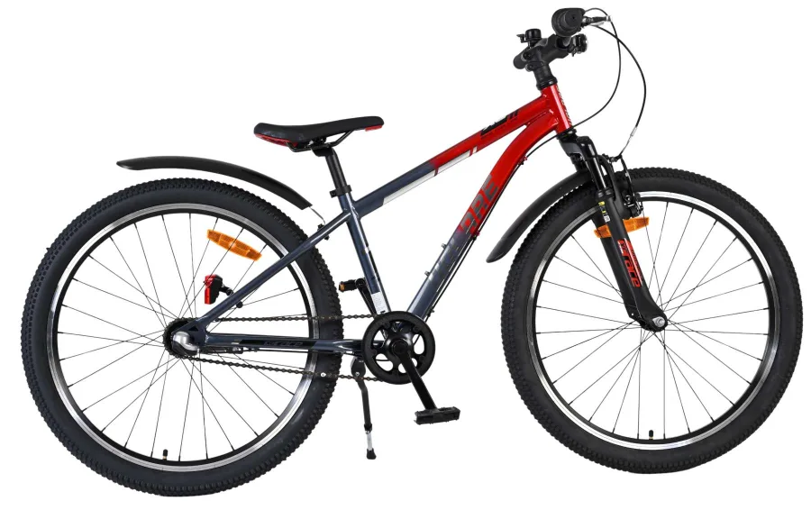Volare XC Race Kinderfiets – 24 inch – Nexus 3 – Rood/Grijs — foto 12