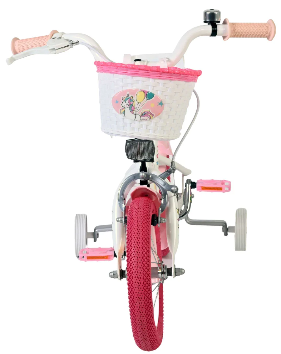 Volare Unicorn Kinderfiets – Meisjes – 12 inch – Wit — foto 7