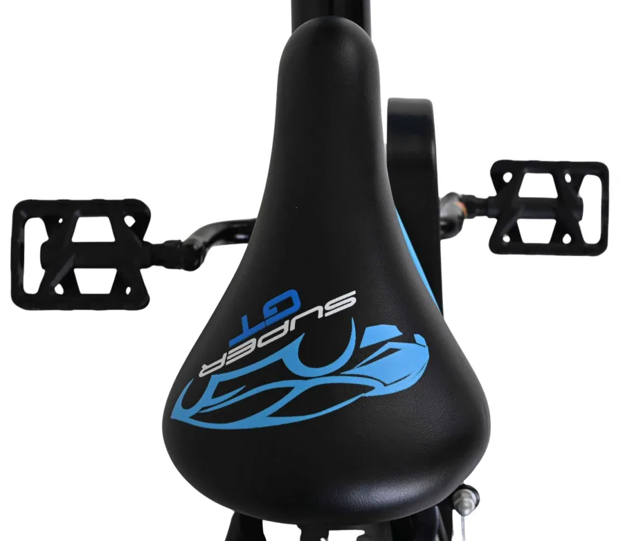 Volare Super GT Kinderfiets – Jongens – 12 inch – Blauw – Twee handremmen — foto 4