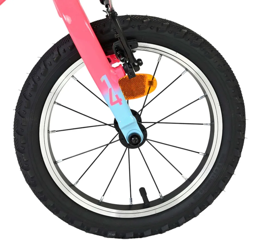 Volare Milano Kinderfiets – Meisjes – 14 inch – Roze — foto 3