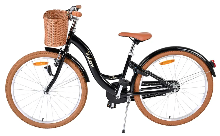 Volare Ashley Kinderfiets – Meisjes – 24 inch – Zwart — foto 11