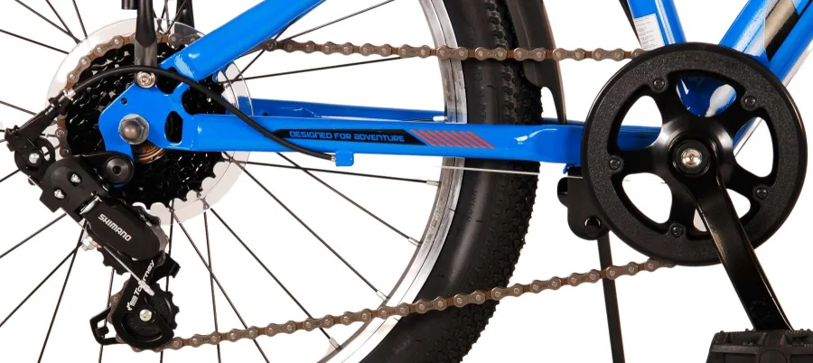 Volare Cross Kinderfiets – Jongens – 20 inch – Blauw – 6 versnellingen — foto 17
