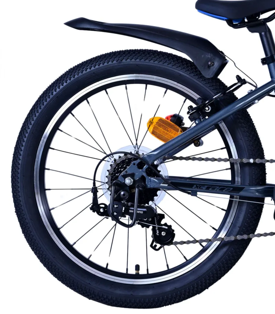 Volare XC Race Kinderfiets – 20 inch – 7 speed – Blauw/Grijs — foto 2