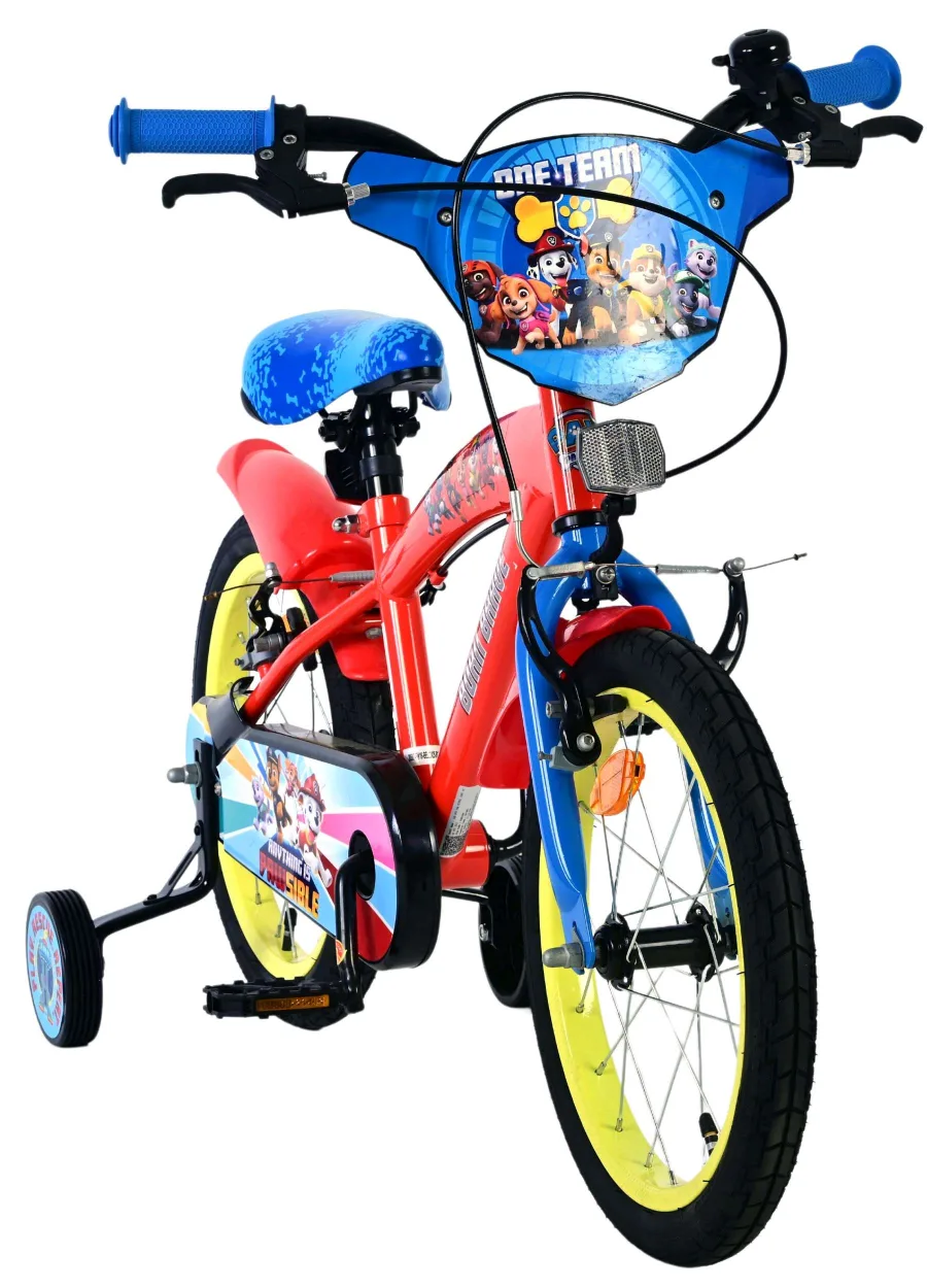 Paw Patrol Kinderfiets – Jongens – 16 inch – Rood – Twee handremmen — foto 7