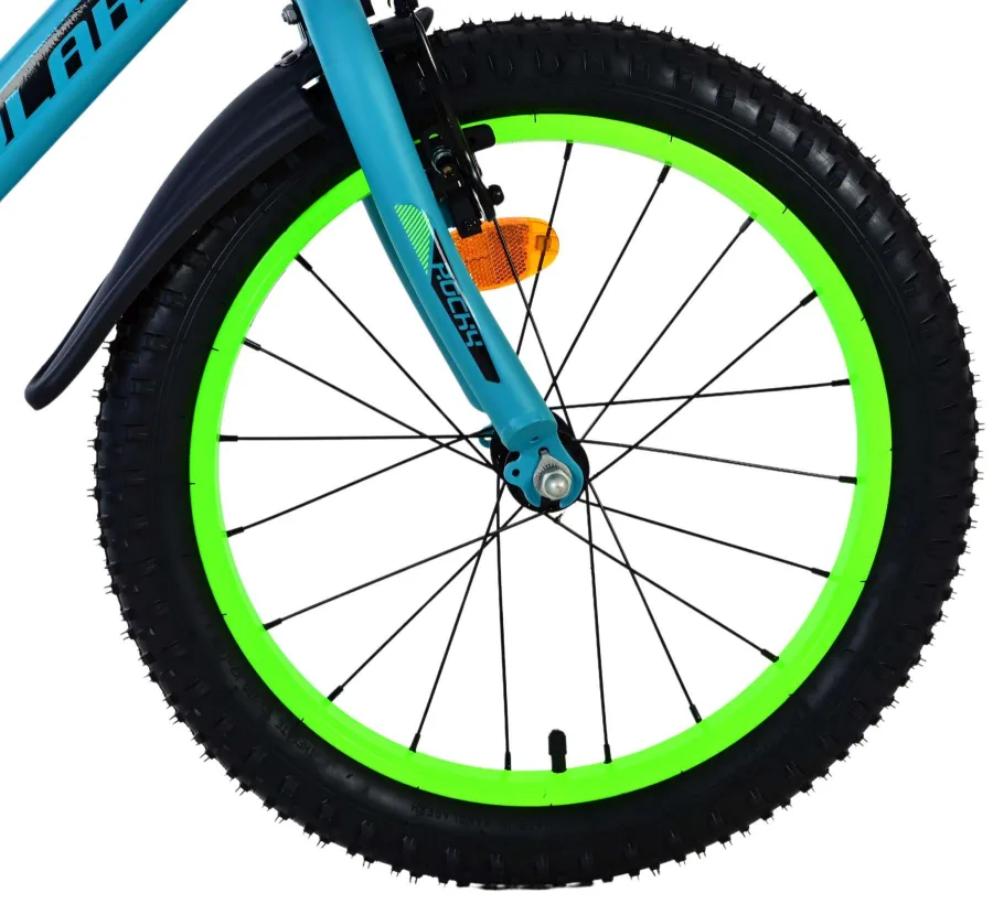 Volare Rocky Kinderfiets – Jongens – 18 inch – Groen — foto 3