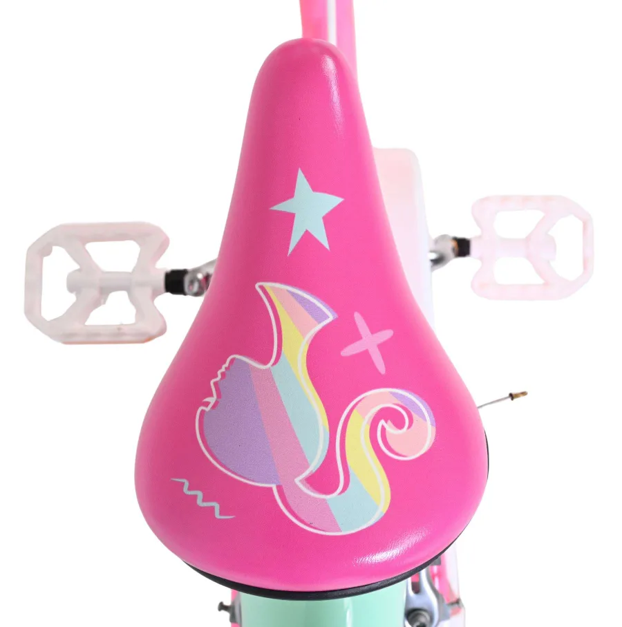 Barbie Kinderfiets – Meisjes – 16 inch – Roze – Twee handremmen — foto 6