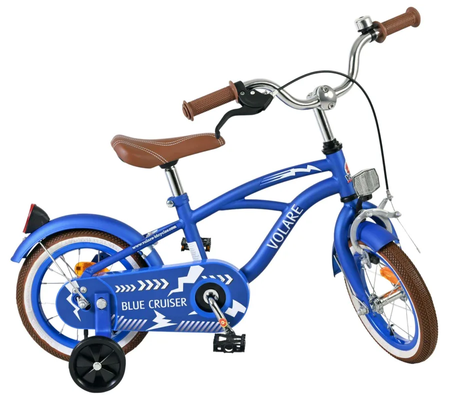 Volare Blue Cruiser Kinderfiets – Jongens – 12 inch – Blauw – 85% afgemonteerd — foto 12